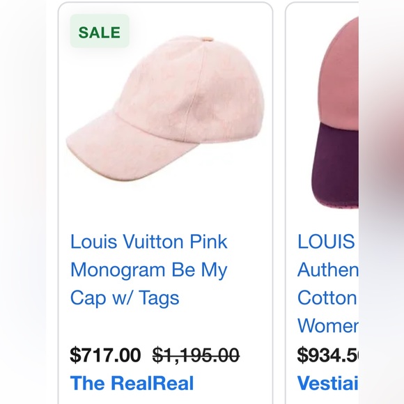 SOLD- Louis Vuitton Be My Cap size Large - Picture 11 of 12